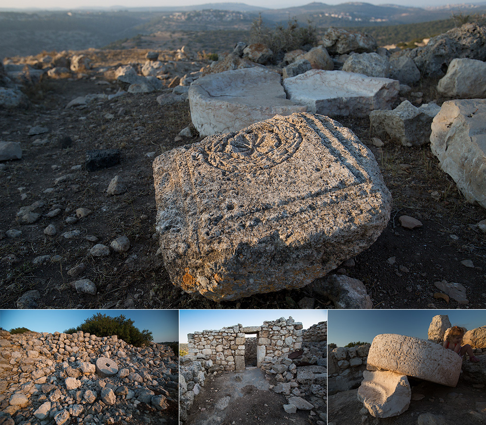 Живописные развалины времен Второго храма – Хирбет Шахда