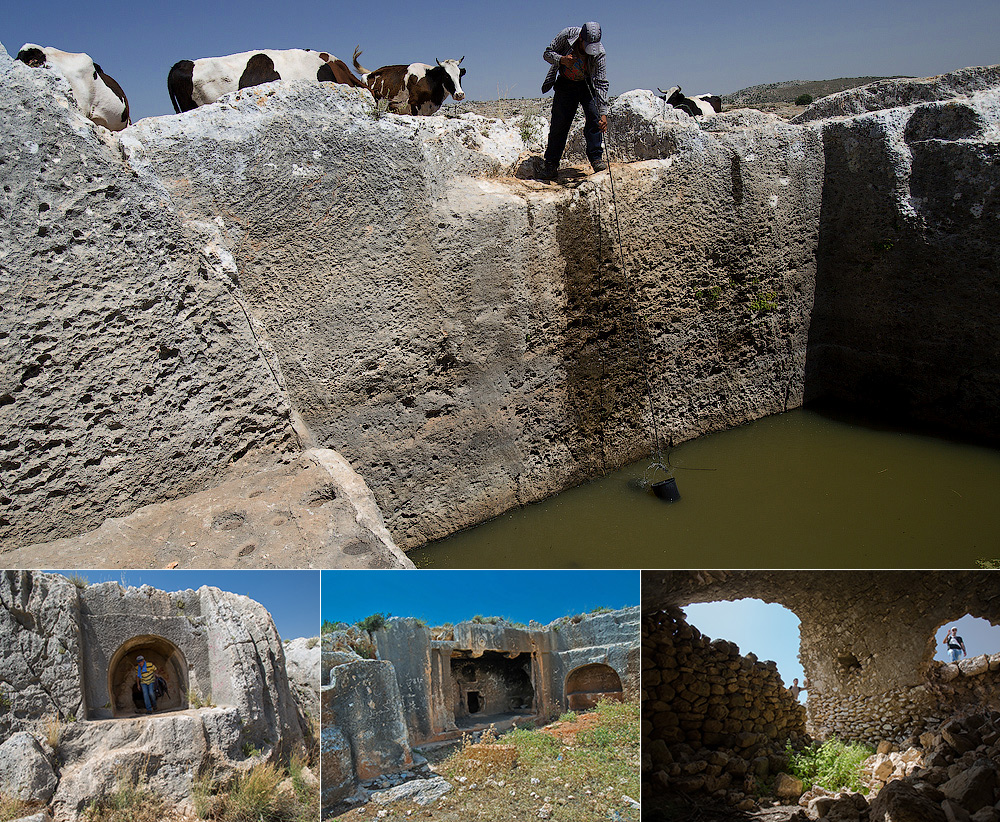 Древние каменоломни и некрополь – Хирбет Каркуш